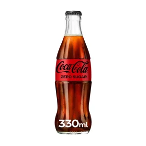 Coca-Cola Zero Glass Bottle 330ml