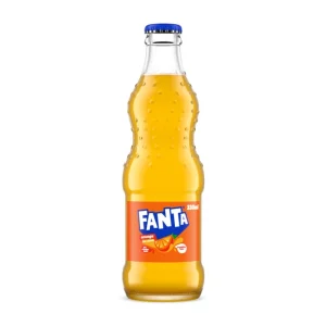 Fanta Orange Glass Bottle 330ml